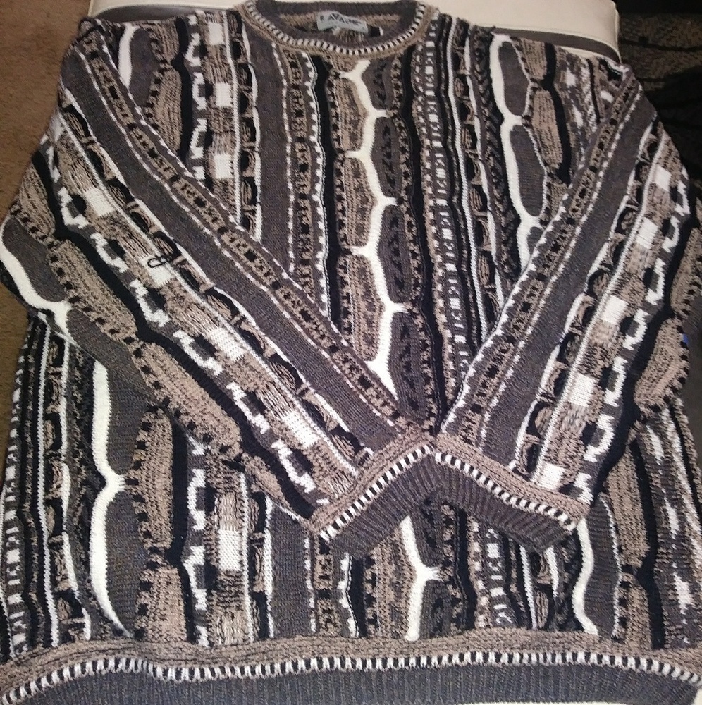 Lavane' Mens coogi style sweater sz xl